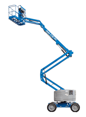 Self-propelled scissor type